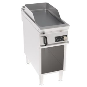 Fry-top elettrico Tecnoinox TECNO90 piastra liscia cromata spazzolata elettronico 40 cm – FTLD4BFE9