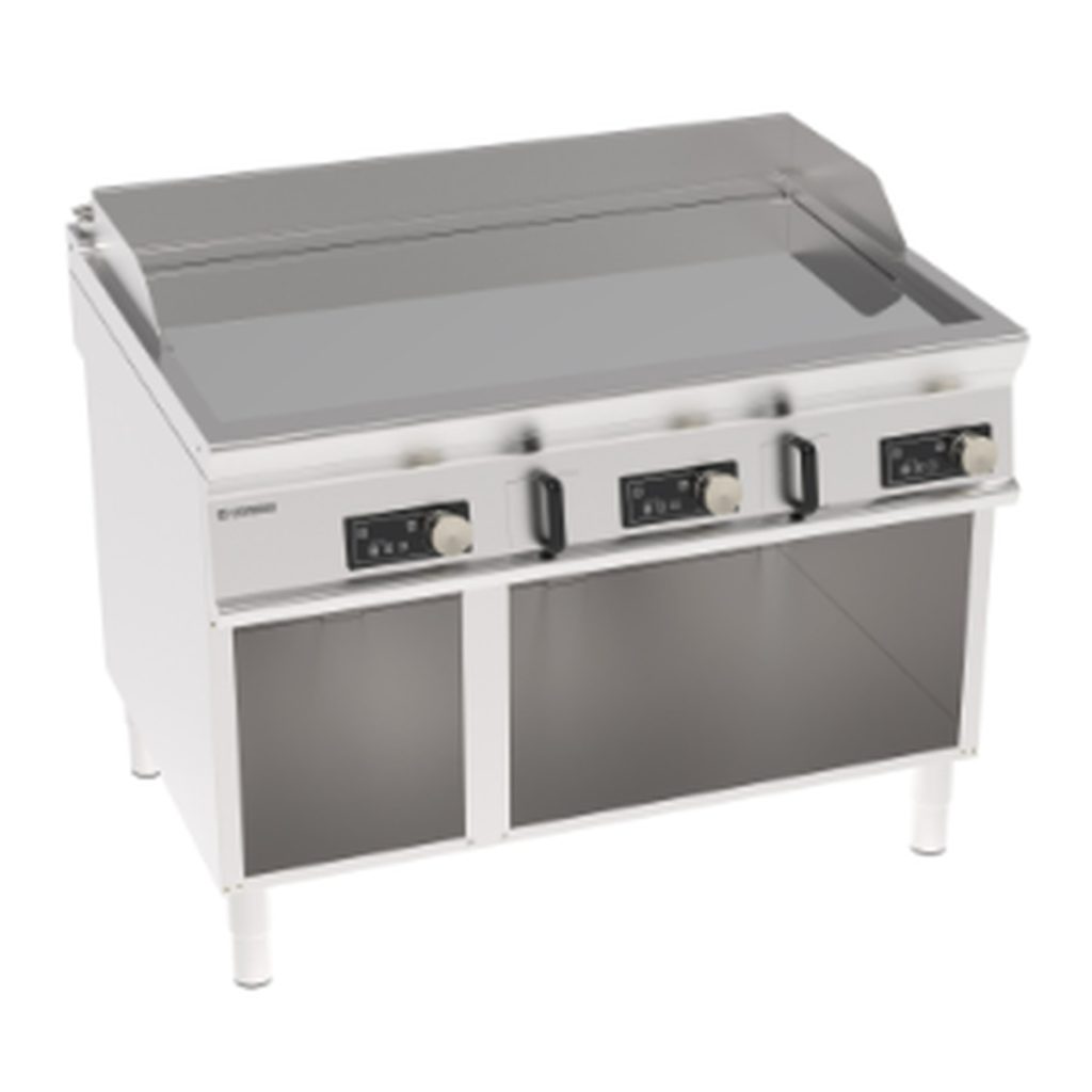 Fry-top elettrico Tecnoinox TECNO90 piastra liscia cromata elettronico 120 cm – FTCD12FE9