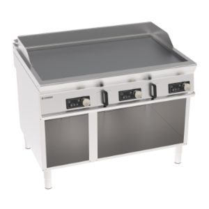 Fry-top elettrico Tecnoinox TECNO90 piastra liscia cromata spazzolata elettronico 120 cm – FTLD12BFE9