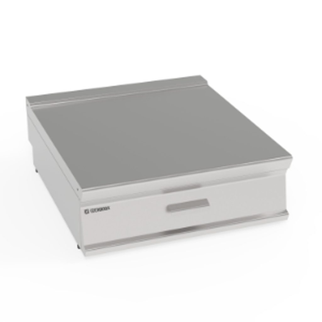 Piano neutro Tecnoinox TECNO90 con cassetto GN1/1 80 cm – PNC8L9