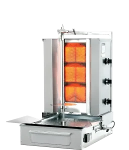 Potis FGD3 Gyros grill kebab grill – motore in basso – max. 40 kg