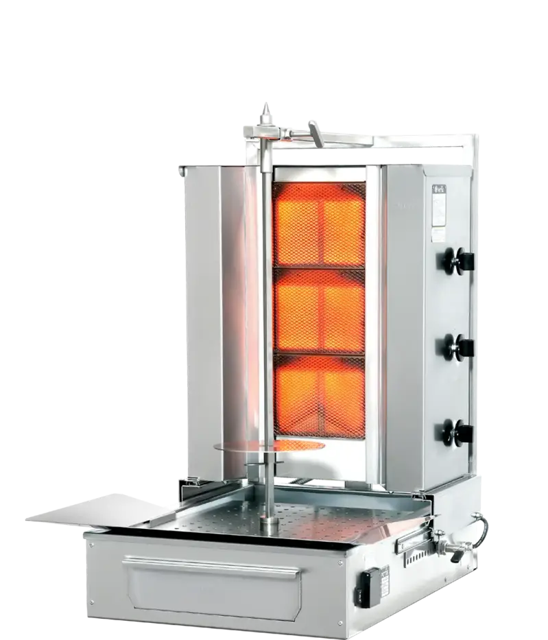 Potis FGD3 Gyros grill kebab grill – motore in basso – max. 40 kg