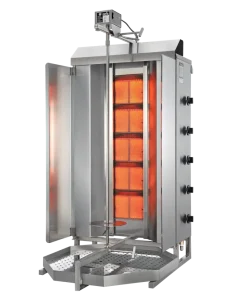 POTIS GD5 Gyrosgrill kebab grill a gas – max. 120 kg