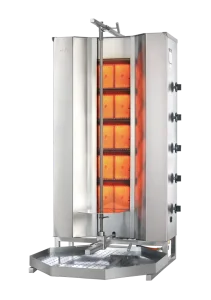 Potis MUGD5 Gyros grill kebab grill – motore posteriore – max. 120 kg