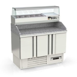 Tavolo pizza refrigerato TOPLINE Vaiotec 11614