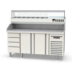 Tavolo pizza refrigerato TOPLINE Vaiotec 11619