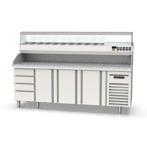 Tavolo pizza refrigerato TOPLINE Vaiotec 11620
