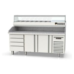 Tavolo pizza refrigerato TOPLINE Vaiotec 11621