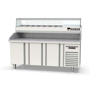 Tavolo pizza refrigerato TOPLINE Vaiotec 11630