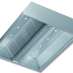 Cappa centrale DSCMPA 15/26 – 150 × 260 cm (P × L) – Inoxgastroshop