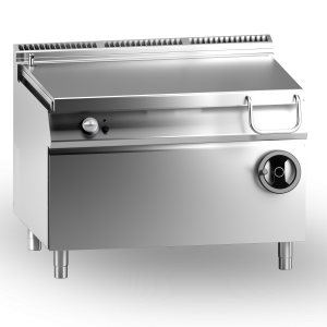 Inoxgastro 900 – Brasiera ribaltabile elettrica, 120 litri, vasca in acciaio inox, ribaltamento manuale, modulo 120 cm