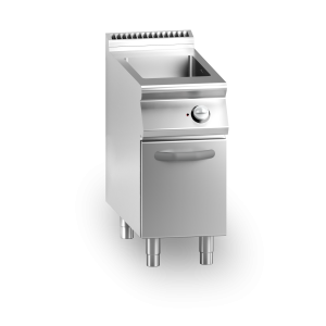 Inoxgastro 900 – Brasiera elettrica, su vano con porta, modulo 40 cm