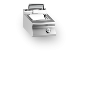 Inoxgastro 900 – Scaldapatate elettrico, top, modulo 40 cm