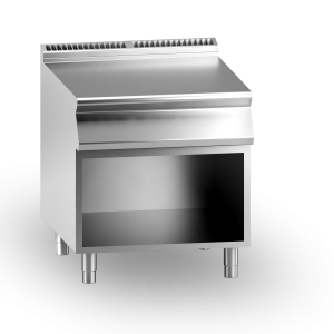 Inoxgastro 700 – Elemento neutro, su vano aperto, modulo 80 cm