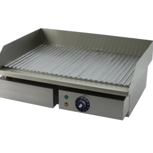 GRIGLIA ELETTRICA PIANO RIGATO GHN 55R