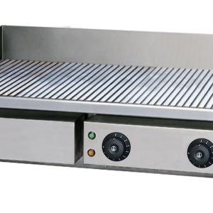 GRIGLIA ELETTRICA PIANO RIGATO GHN 75R