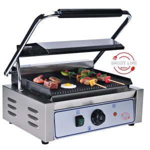 WRM1 – PIASTRA GRILL GHISA MEDIA RIGATA SOPRA E SOTTO – SMART LINE