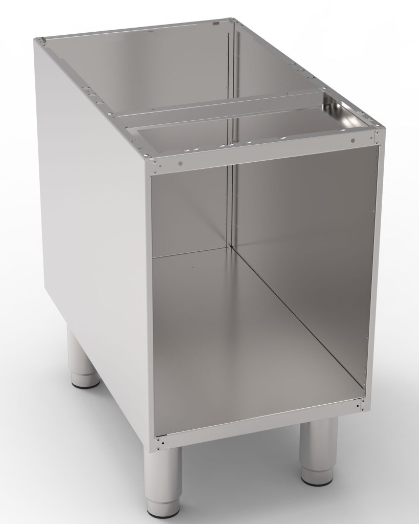 Base aperta per Tecno60, Tecno65, Tecno70 dim. cm 35×57.5x60h