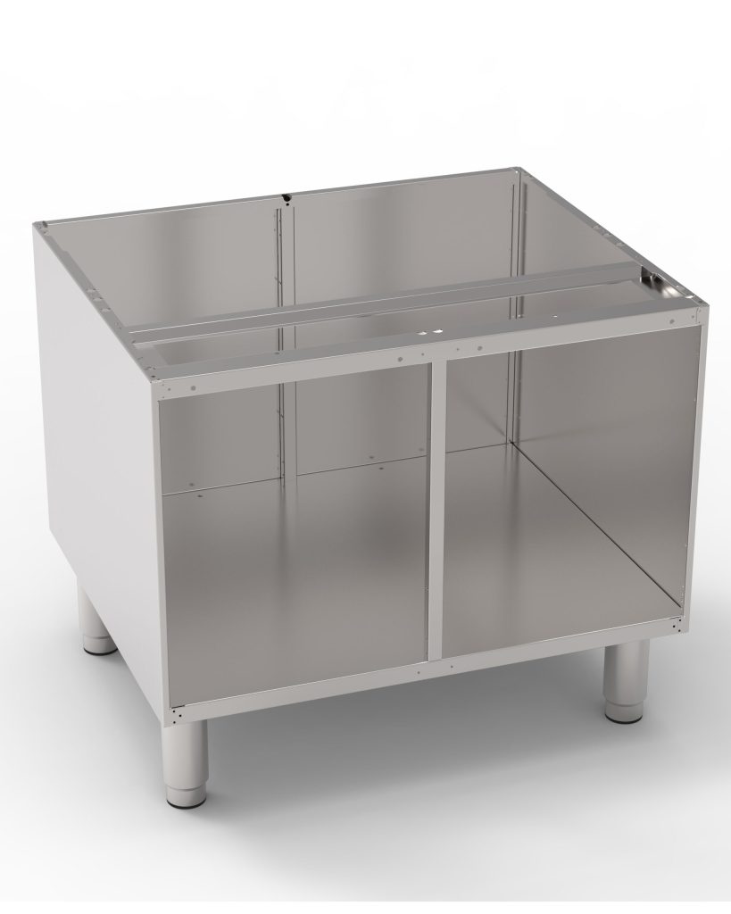 Base aperta per Tecno60, Tecno65, Tecno70 dim. cm 70×57.5x60h