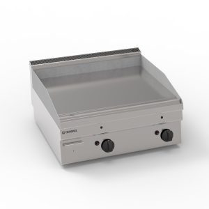 Fry-Top gas piastra liscia top