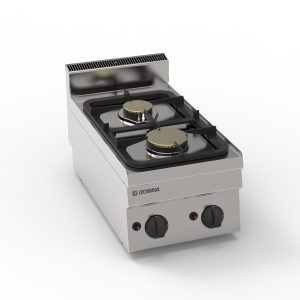 Piano cottura gas 2 fuochi – Tecnoinox