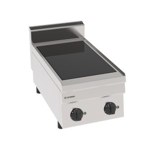 Piano cottura elettrico in vetroceramica 2 zone riscaldanti top – Tecnoinox