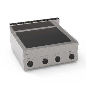 Piano cottura elettrico in vetroceramica 4 zone riscaldanti top – Tecnoinox