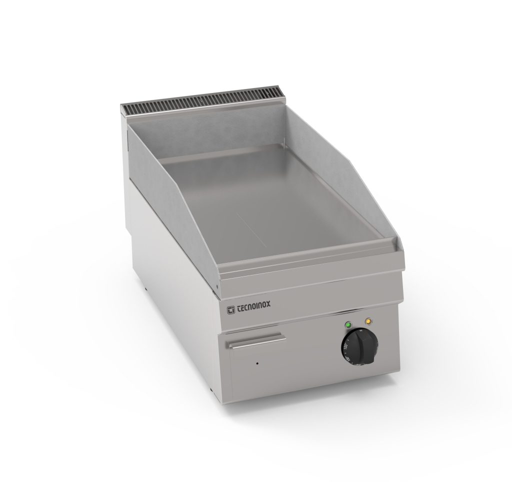 Fry-Top elettrico piastra liscia top