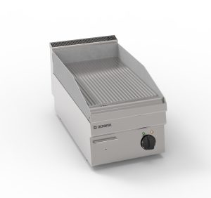 Fry-Top elettrico piastra rigata top – Tecnoinox