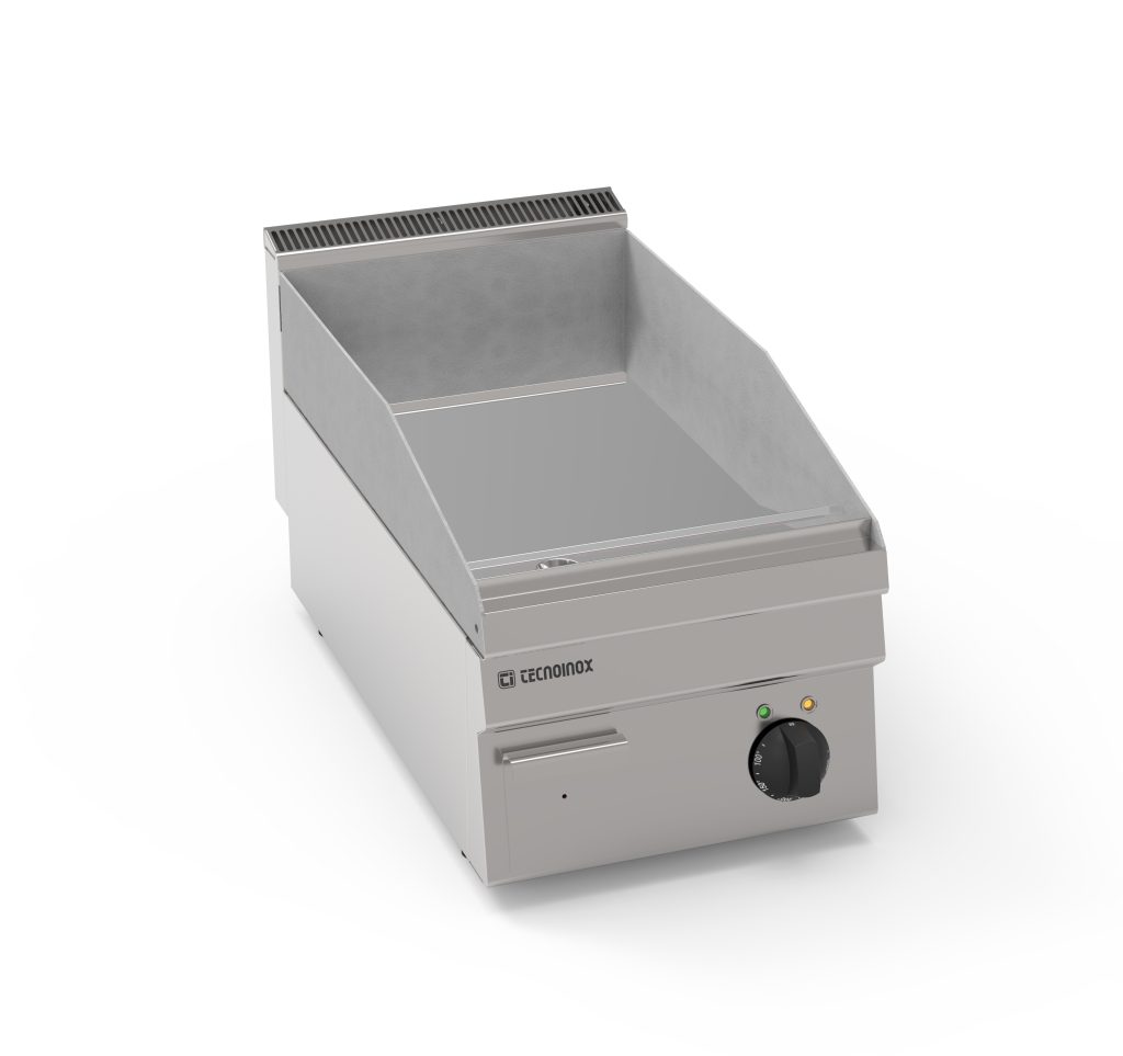 Fry-Top elettrico piastra liscia cromata top – Tecnoinox