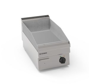 Fry-Top elettrico piastra liscia cromata top