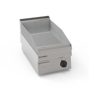 Fry-Top elettrico piastra liscia cromata top