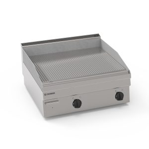 Fry-Top elettrico piastra rigata top – Tecnoinox