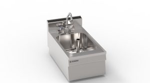 Lavello con rubinetto top Tecno60,Tecno65 dim. cm 35x65x30h