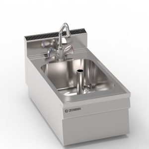 Lavello con rubinetto top Tecno60,Tecno65 dim. cm 35x65x30h