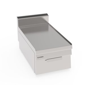Piano di lavoro top con cassetto GN1/1 Tecno65 dim. cm 35x65x28h