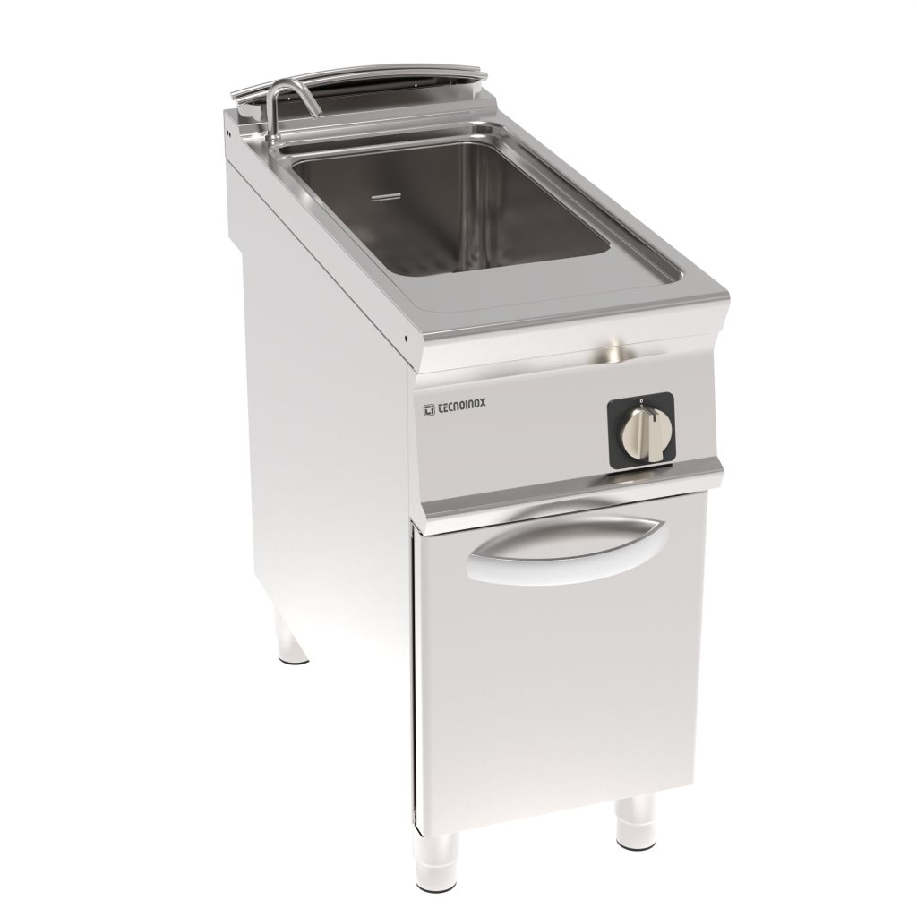 Cuocipasta gas 40lt GN1/1 freestanding su vano chiuso – cestelli non inclusi