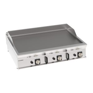 Fry-Top gas piastra liscia top