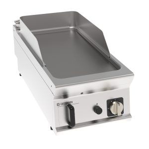 Fry-Top gas piastra liscia top