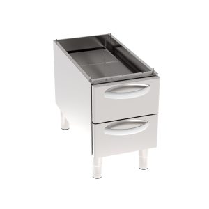 Vano neutro con cassetti GN1/1 Tecno90 dim.cm 40×76.5x57h