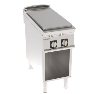 Piano cottura tutta piastra elettrico freestanding su vano aperto