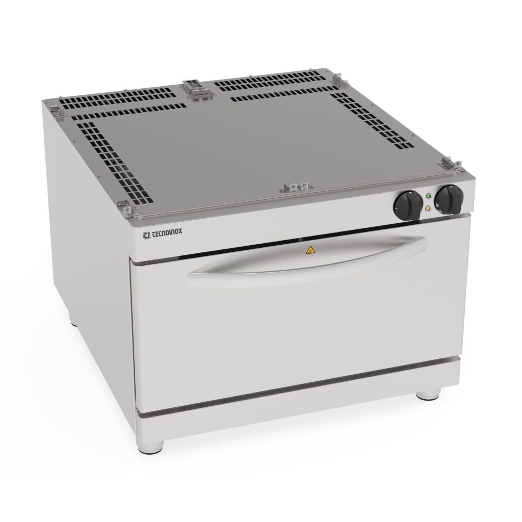 Base forno elettrico convezione GN1/1 con 1 griglia – solo per sovrapposizione elementi top (2×40 cm) o (1×80 cm)