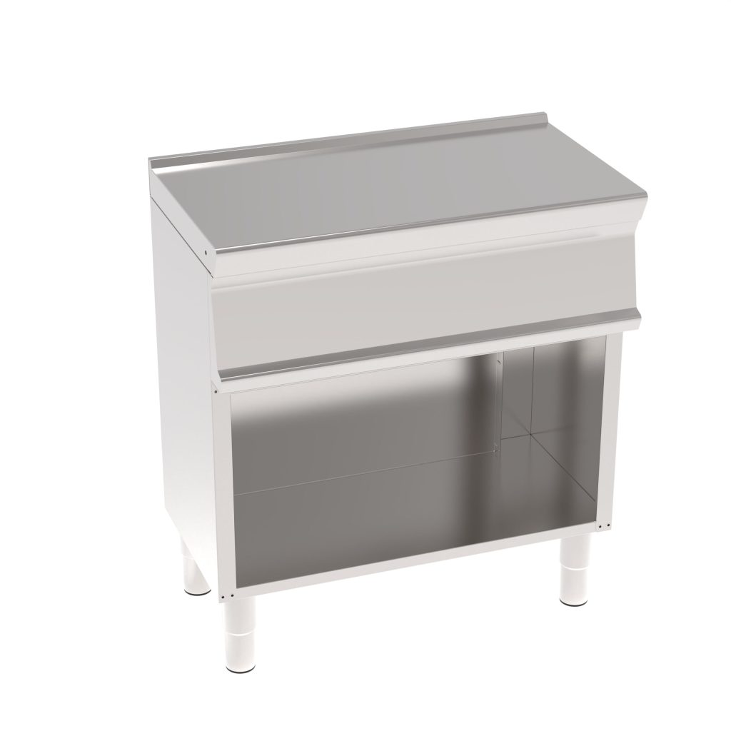 Piano neutro freestanding su vano aperto Mosaico90 dim. cm 80x45x90h