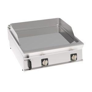 Fry-Top elettrico piastra liscia cromata top