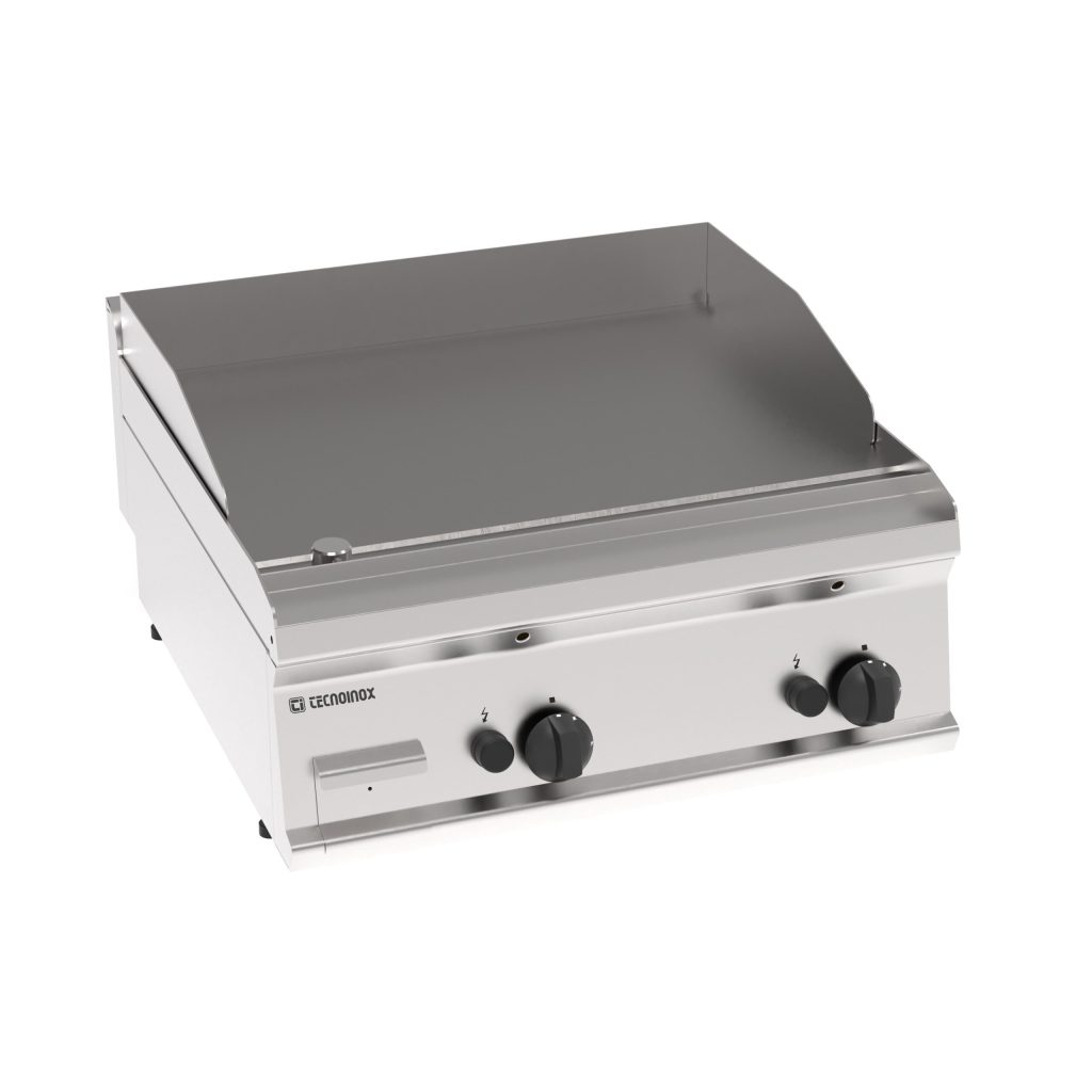 Fry-Top gas piastra liscia top