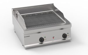 Griglia elettrica con acqua per cottura a contatto top – 70 × 70 × 28 cm