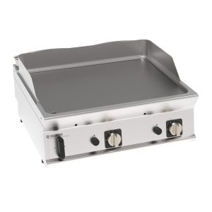Fry-Top gas piastra liscia top