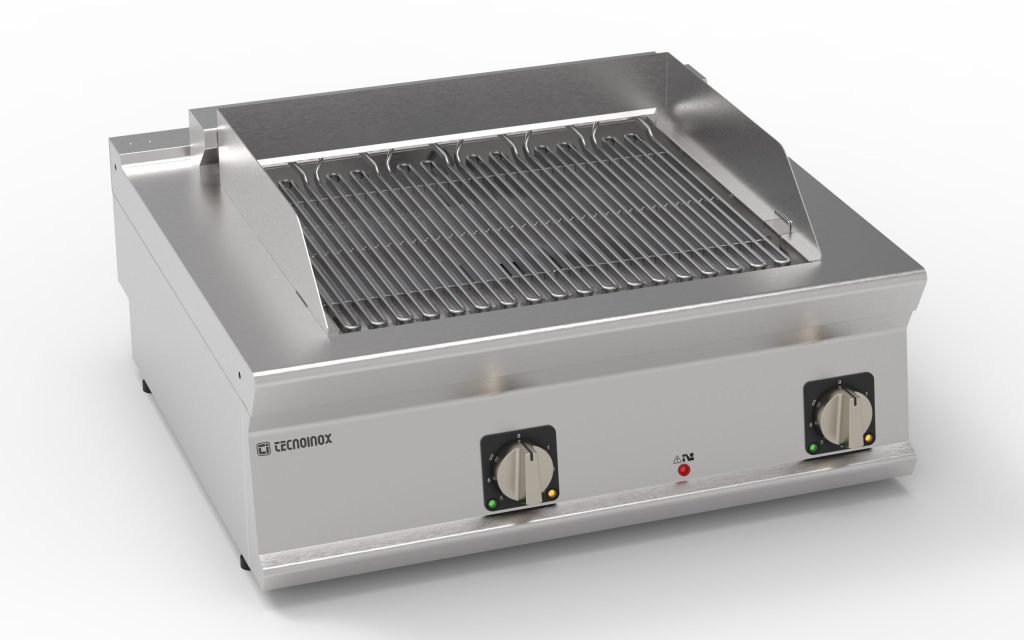 Griglia elettrica con acqua per cottura a contatto top