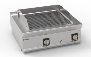 Griglia elettrica con acqua per cottura a contatto top – 80 × 70 × 28 cm
