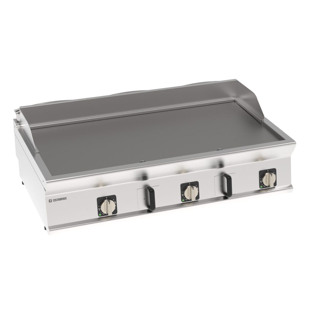 Fry-Top elettrico piastra liscia top